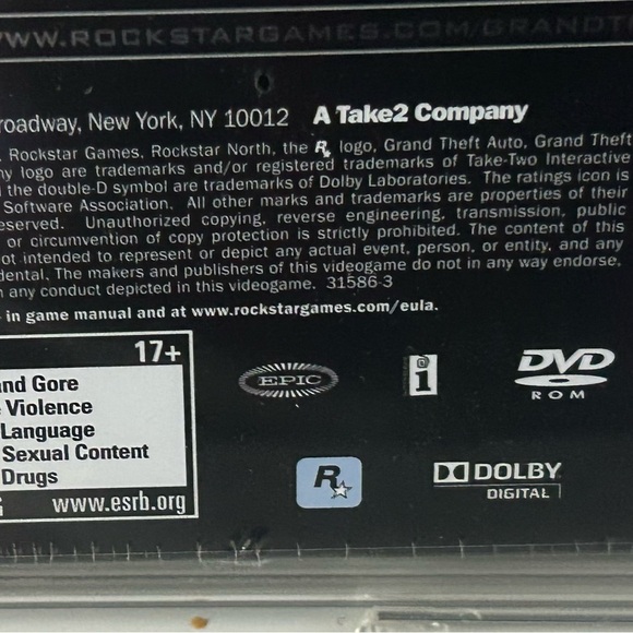 Grand Theft Auto: The Trilogy -Original (NOT Definitive Version) PC Software - Picture 7 of 9